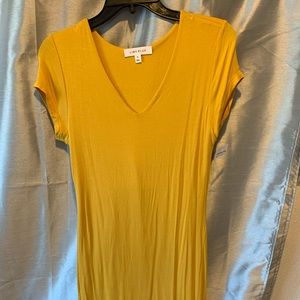 Mustard dress